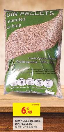 GRANULÉS DE BOIS DIN PELLETS