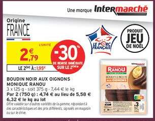 Boudin Noir aux Oignons Monique Ranou