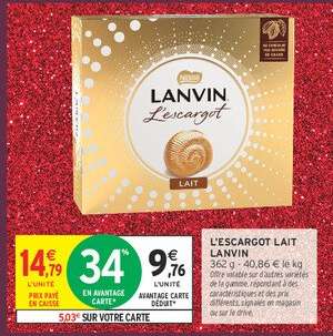 L'ESCARGOT LAIT LANVIN