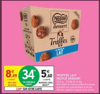TRUFFES LAIT NESTLÉ DESSERT