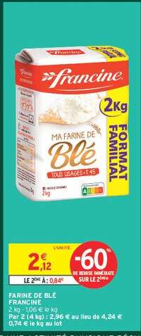 Farine De Blé Francine