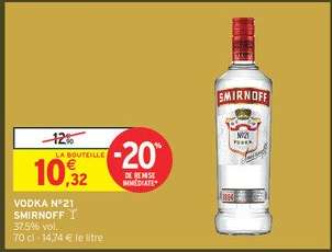 Vodka No. 21 Smirnoff