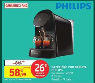 Cafetière L'OR Barista Philips