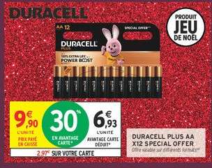 Duracell Plus AA X12 Special Offer