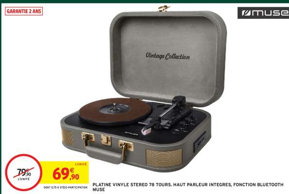 PLATINE VINYLE STEREO 78 TOURS