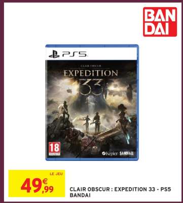 CLAIR OBSCUR : EXPEDITION 33 - PS5 BANDAI