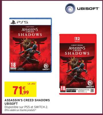 ASSASSIN'S CREED SHADOWS UBISOFT