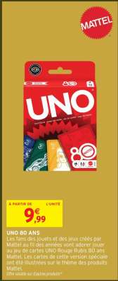 UNO 80 ANS