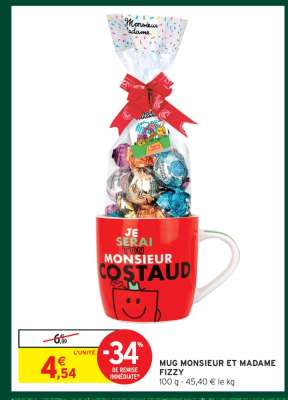 MUG MONSIEUR ET MADAME FIZZY