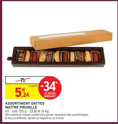 ASSORTIMENT DATTES MAÎTRE PRUNILLE