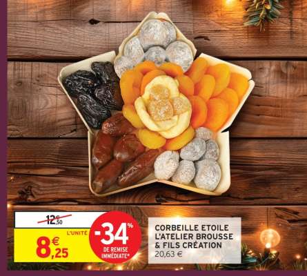 CORBEILLE ETOILE L'ATELIER BROUSSE & FILS CRÉATION