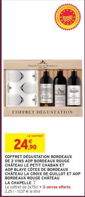 COFFRET DÉGUSTATION BORDEAUX