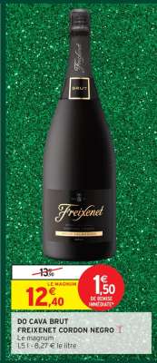 DO CAVA BRUT FREIXENET CORDON NEGRO