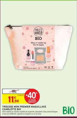 TROUSSE MON PREMIER MAQUILLAGE CHARLOTTE BIO