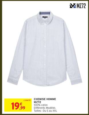 CHEMISE HOMME MZ72