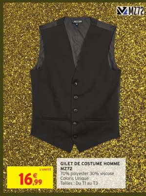 GILET DE COSTUME HOMME