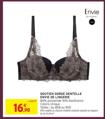 SOUTIEN GORGE DENTELLE