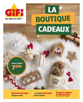 Catalogue GiFi - 25/11/2025 - 08/12/2025.