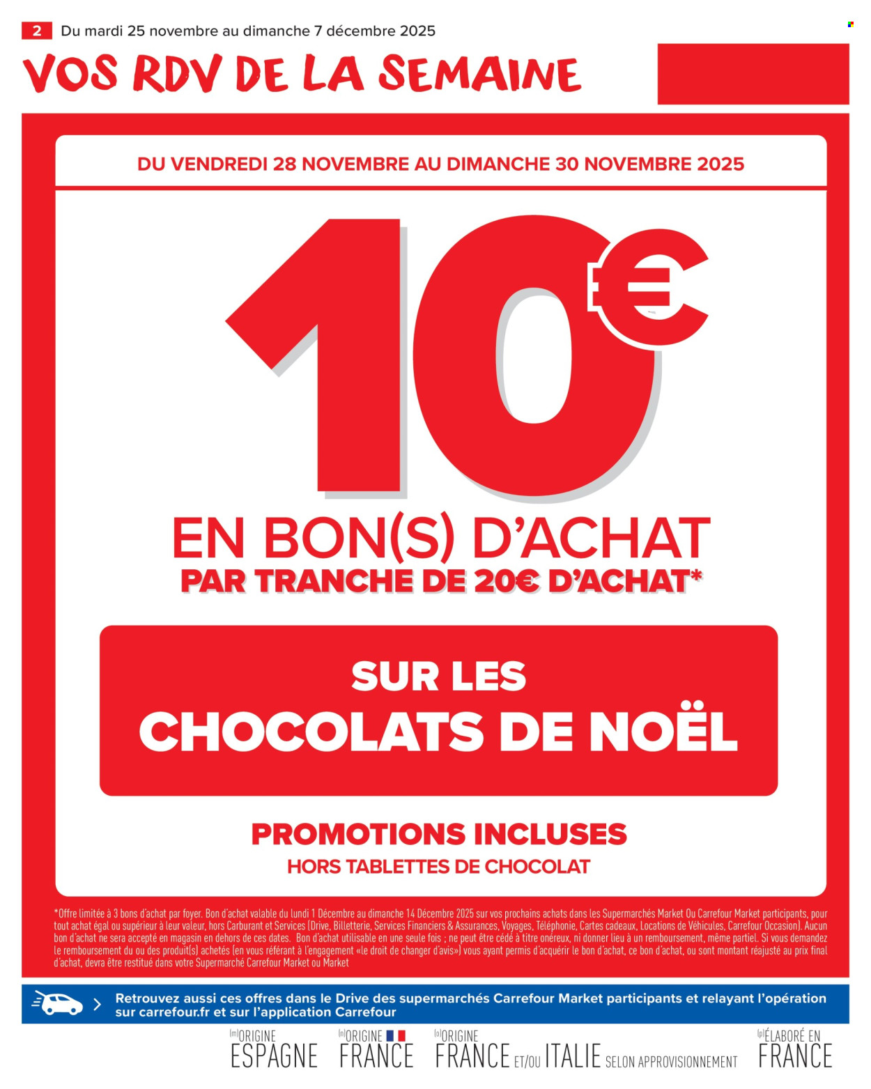 Catalogue Carrefour Market - 25/11/2025 - 07/12/2025. Page 4