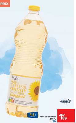 Huile de tournesol SIMPL