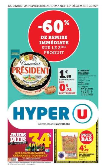 Catalogue HYPER U - 25/11/2025 - 07/12/2025.