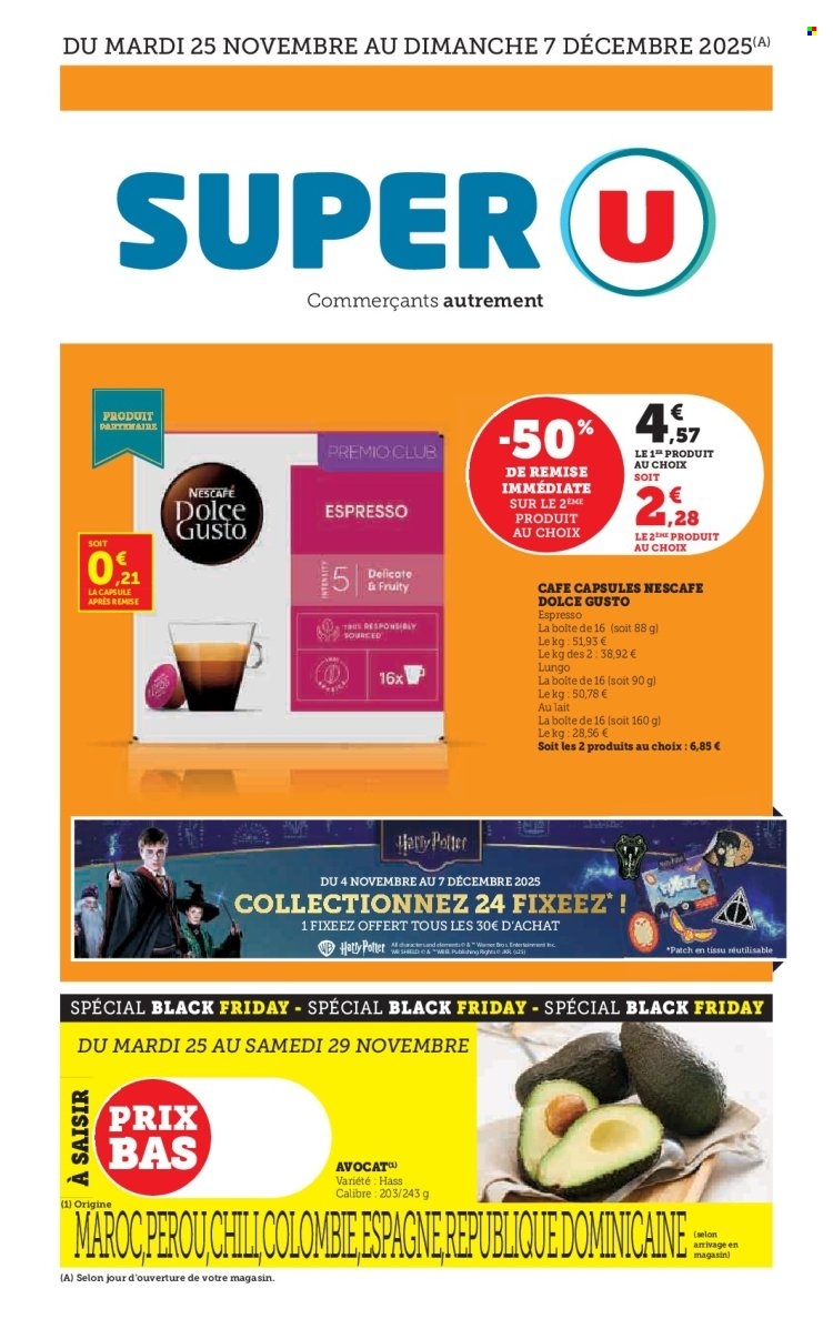 Catalogue SUPER U - 25/11/2025 - 07/12/2025. Page 1