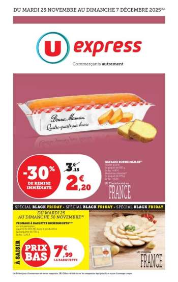 Catalogue U express - 25/11/2025 - 07/12/2025.
