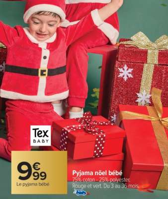 Pyjama noël bébé