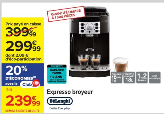 Expresso broyeur