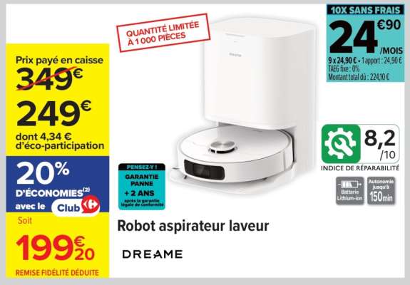 Robot Aspirateur Laveur