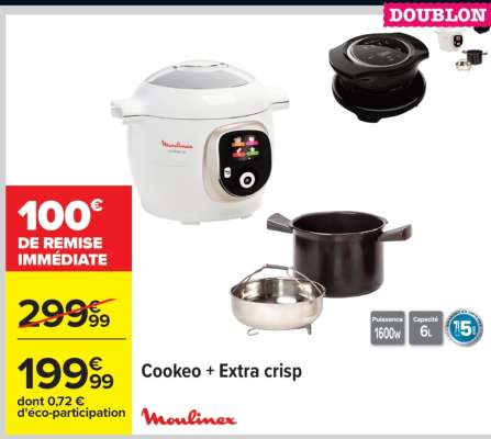 Cookeo + Extra crisp