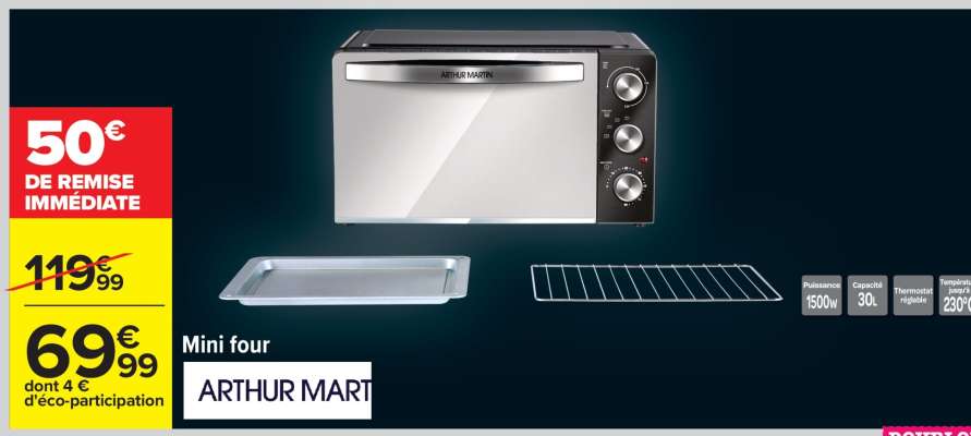 Mini four ARTHUR MART
