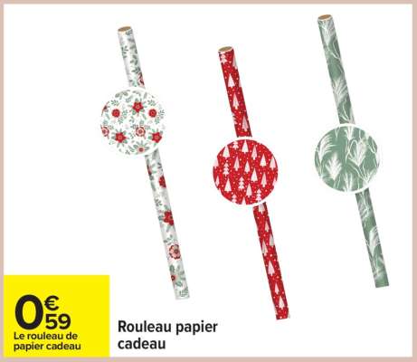 Rouleau papier cadeau