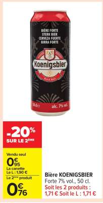 Bière KOENIGSBIER