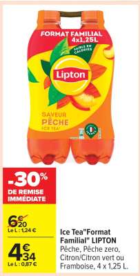 Ice Tea “Format familial” LIPTON