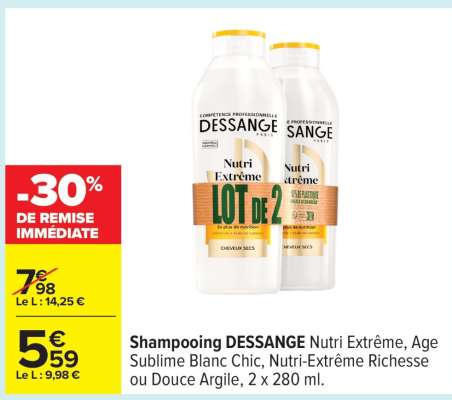 Shampooing Dessange