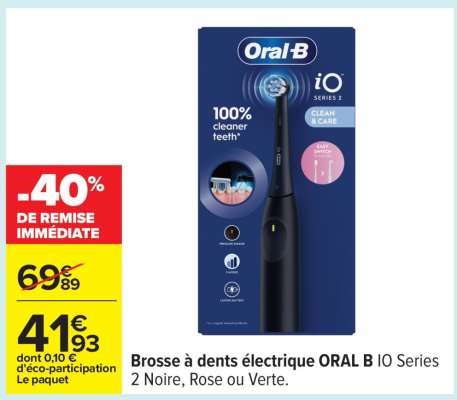 Brosse à dents électrique ORAL B IO Series 2