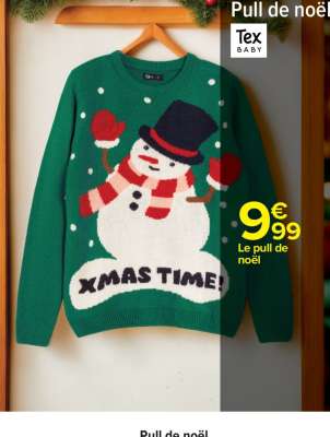 Pull de noël