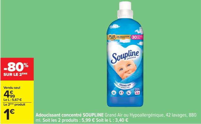 ADOUCISSANT CONCENTRÉ 'SOUPLINE'