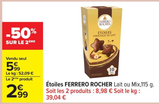 Étoiles FERRERO ROCHER
