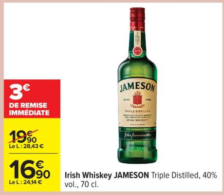 IRISH WHISKEY "JAMESON"