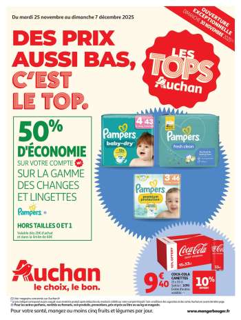 thumbnail - Catalogue Auchan - Des prix aussi bas, c'est le Top