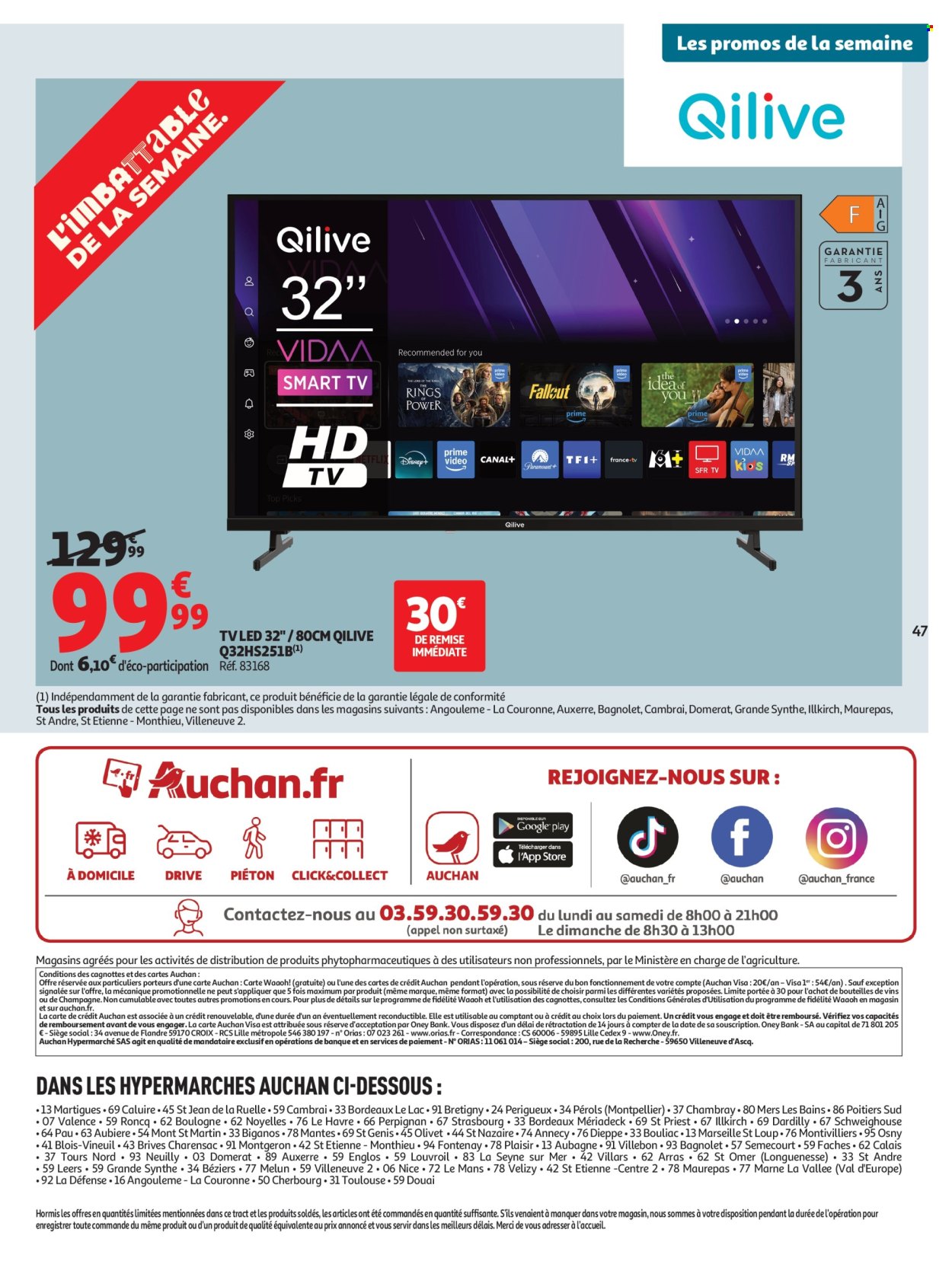 Catalogue Auchan - 25/11/2025 - 07/12/2025. Page 47