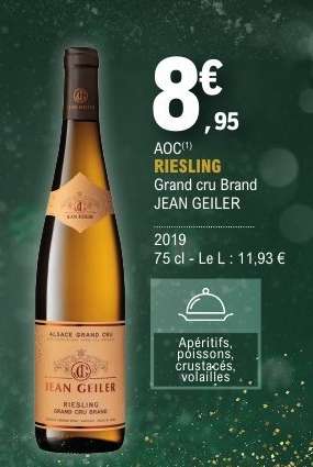 Riesling Grand cru Brand JEAN GEILER