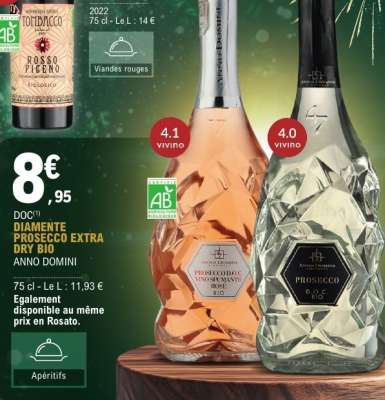 DIAMANTE PROSECCO EXTRA DRY BIO