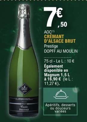 CRÉMANT D'ALSACE BRUT