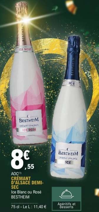 CRÉMANT D'ALSACE DEMI-SEC