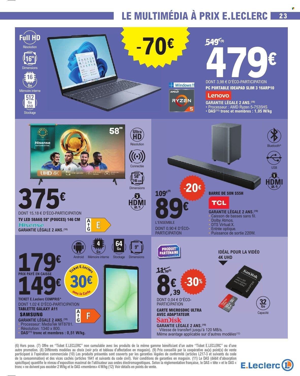Catalogue E.Leclerc - 25/11/2025 - 06/12/2025. Page 23