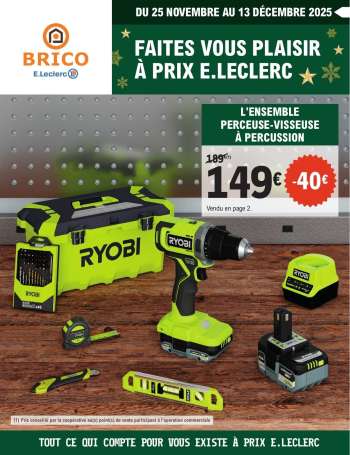 Catalogue E.Leclerc - 25/11/2025 - 13/12/2025.