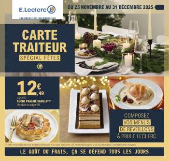 Catalogue E.Leclerc - 25/11/2025 - 31/12/2025.